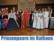 Fasching 2009: Rathaus Empfang der Münchner Faschings-Prinzenpaare im Rathaus am 30.01.2009 (Foto: Ingrid Grossmann)